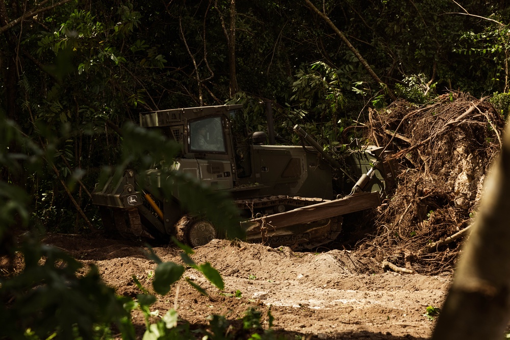 MCED Palau 23.1 – Marines begin construction projects in Peleliu