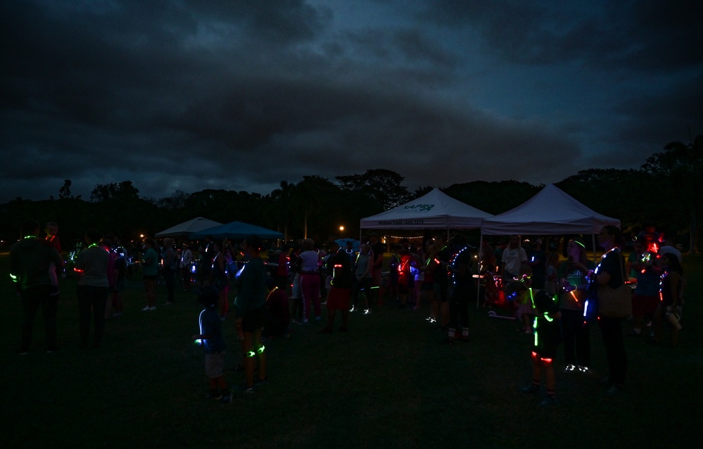 15th Wing hosts SAAPM glow run