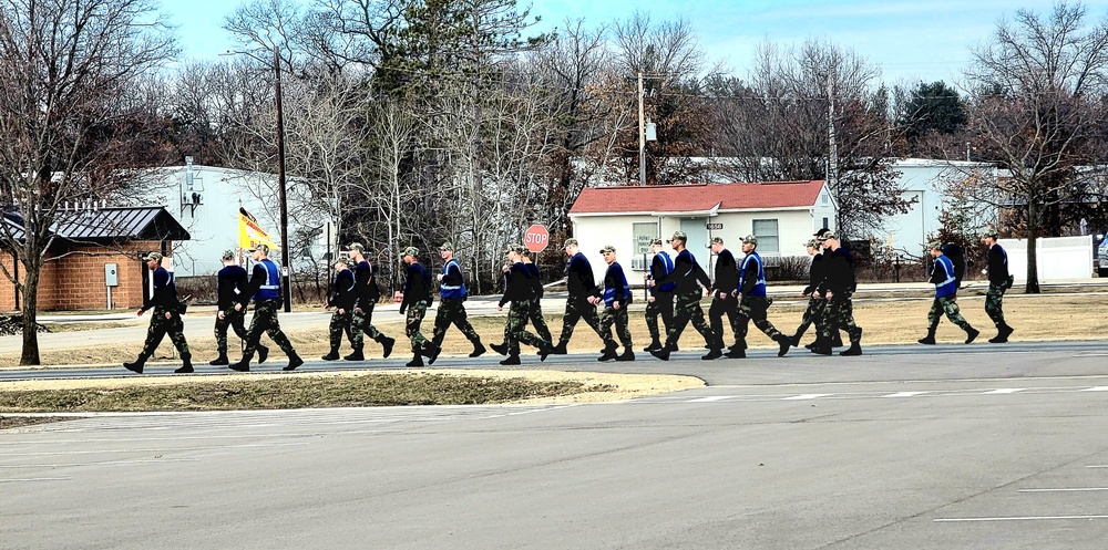 Wisconsin Challenge Academy cadets conduct training at Fort McCoy