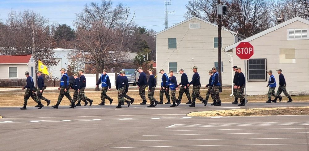 Wisconsin Challenge Academy cadets conduct training at Fort McCoy