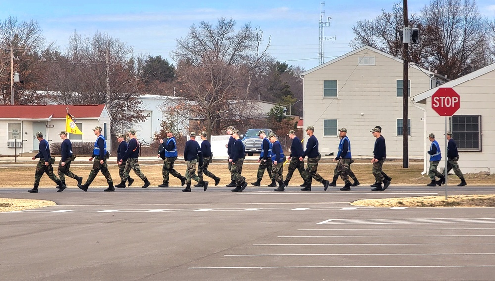 Wisconsin Challenge Academy cadets conduct training at Fort McCoy