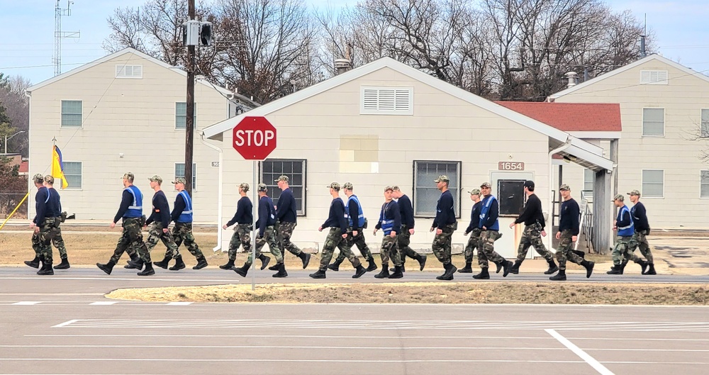 Wisconsin Challenge Academy cadets conduct training at Fort McCoy