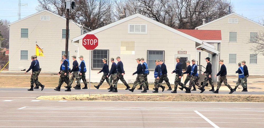 Wisconsin Challenge Academy cadets conduct training at Fort McCoy