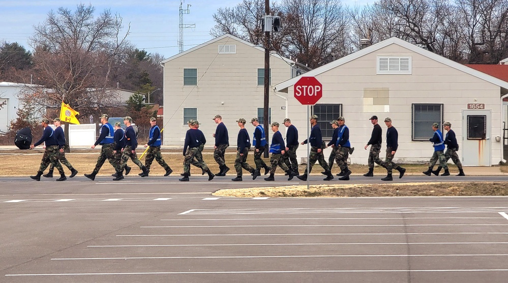 Wisconsin Challenge Academy cadets conduct training at Fort McCoy