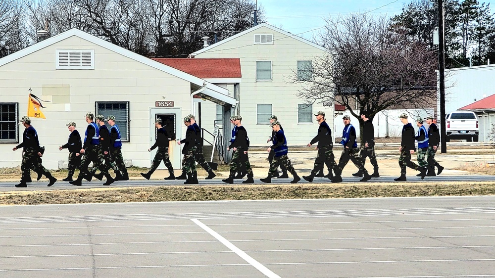 Wisconsin Challenge Academy cadets conduct training at Fort McCoy