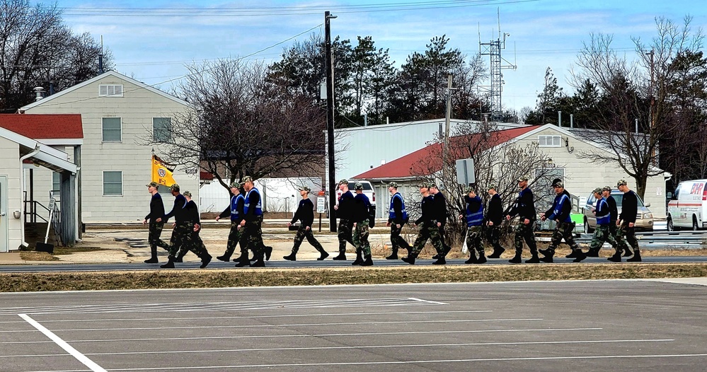 Wisconsin Challenge Academy cadets conduct training at Fort McCoy