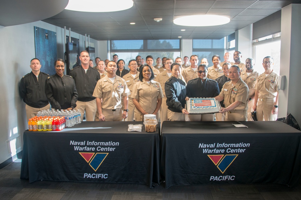 NAVWAR and NIWC Pacific sailors celebrate the 130th Chief Petty Officer Birthday