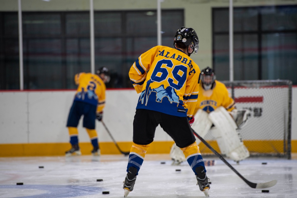 Nimitz Sailors Play Hockey