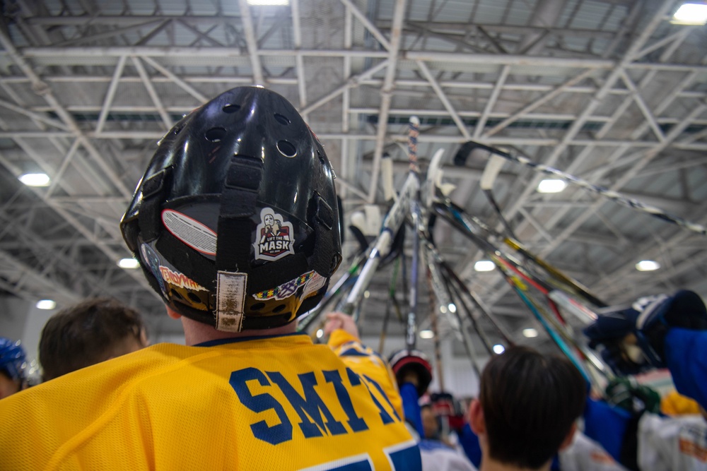 Nimitz Sailors Play Hockey