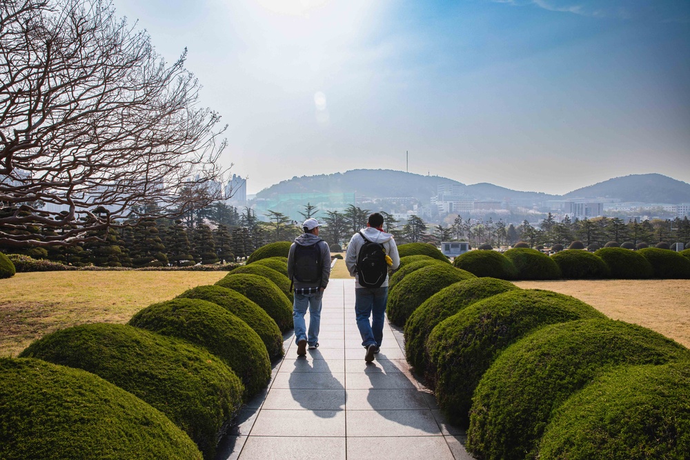 U.S. Sailors Explore Busan City in Korea