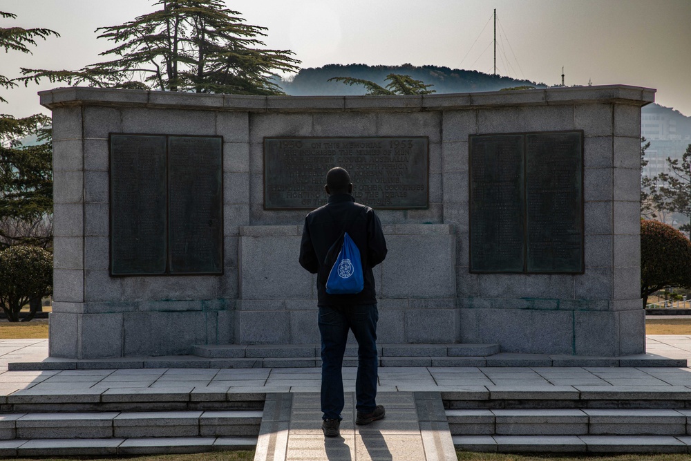 U.S. Sailors Explore Busan City in Korea