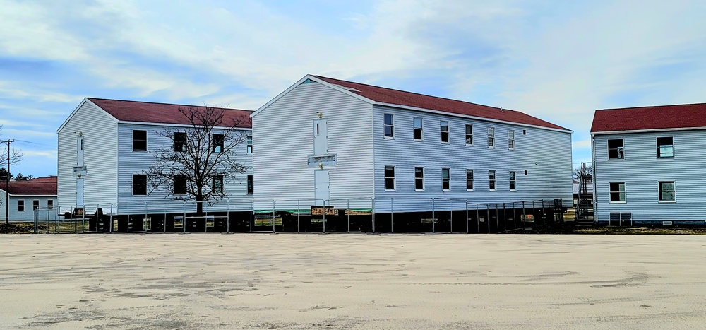 Contractor moves first two World War II-era barracks at Fort McCoy