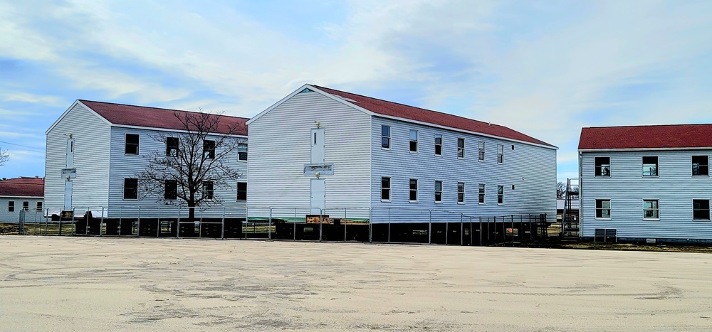 Contractor moves first two World War II-era barracks at Fort McCoy