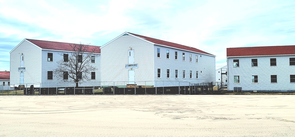 Contractor moves first two World War II-era barracks at Fort McCoy