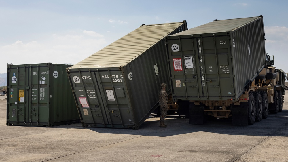 3rd LSB stages in the Unit Marshaling Area in Preparation for Balikatan 23