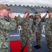 USS Charleston hosts a change of command ceremony for gold crew’s commanding officer