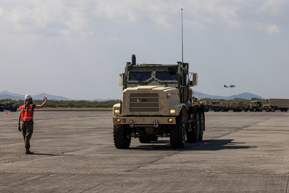 3rd LSB stages in the Unit Marshaling Area in Preparation for Balikatan 23