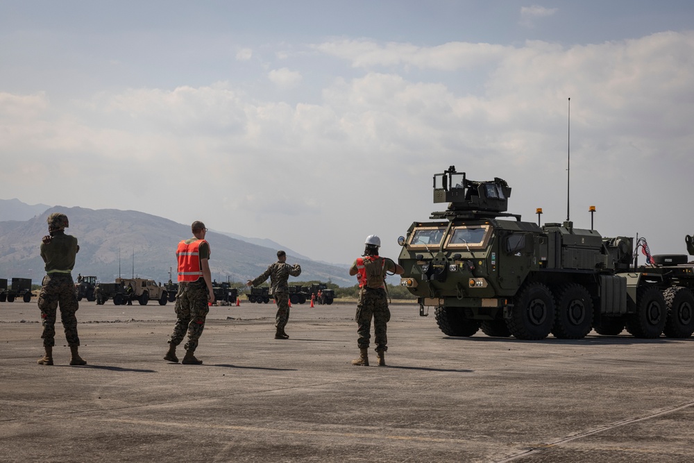 3rd LSB stages in the Unit Marshaling Area in Preparation for Balikatan 23