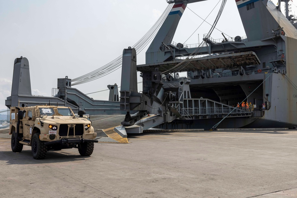 Balikatan 23 | MV Cape Henry Offload