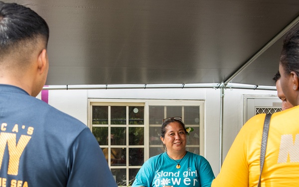 USS Ralph Johnson Volunteers in Guam