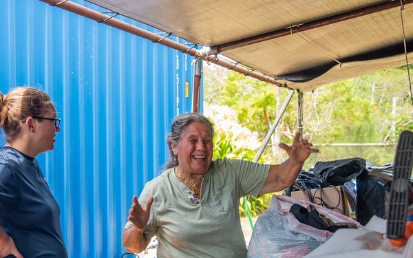 USS Ralph Johnson Volunteers in Guam
