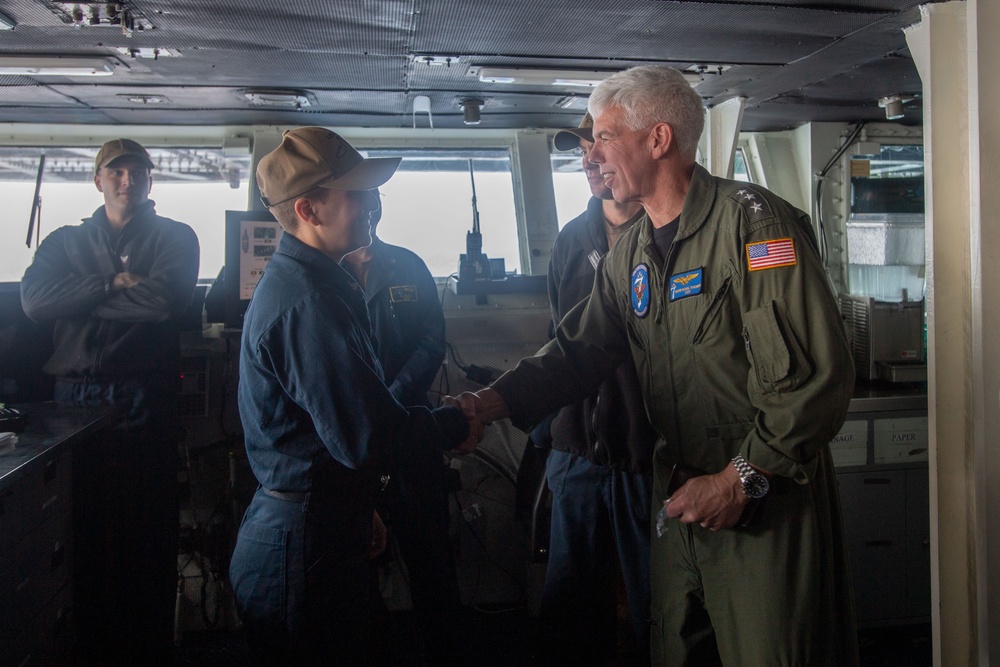 Distinguished Visitors Tour Nimitz