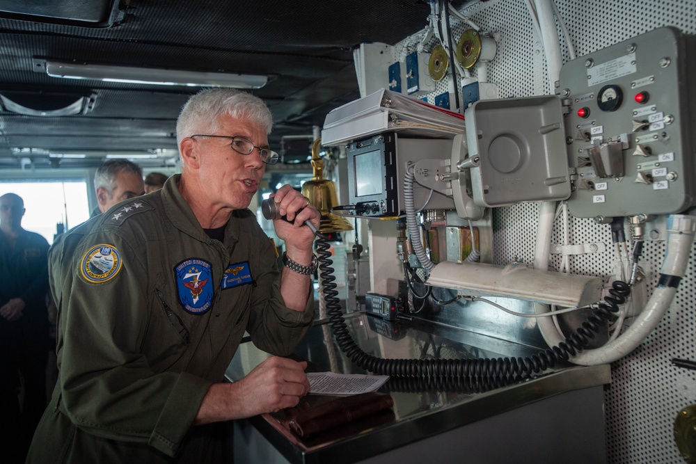 Distinguished Visitors Tour Nimitz