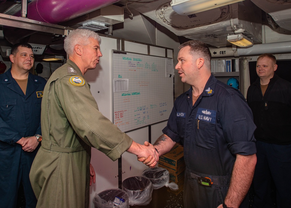 7th Fleet Visits Nimitz