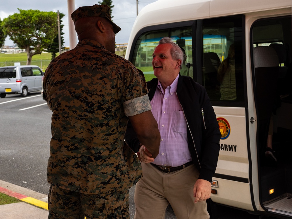 Deputy Assistant Secretary of Defense visits MCAS Futenma