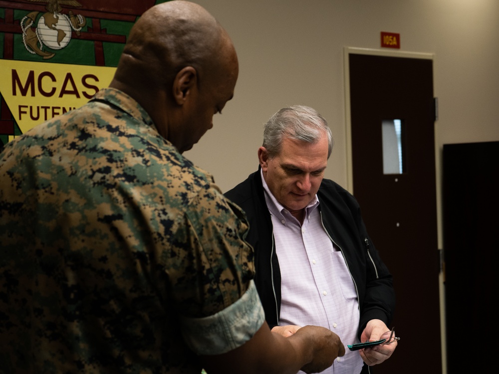 Deputy Assistant Secretary of Defense visits MCAS Futenma