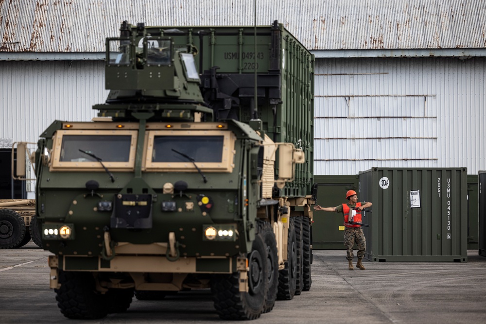 3rd LSB stages in the Unit Marshaling Area in Preparation for Balikatan 23