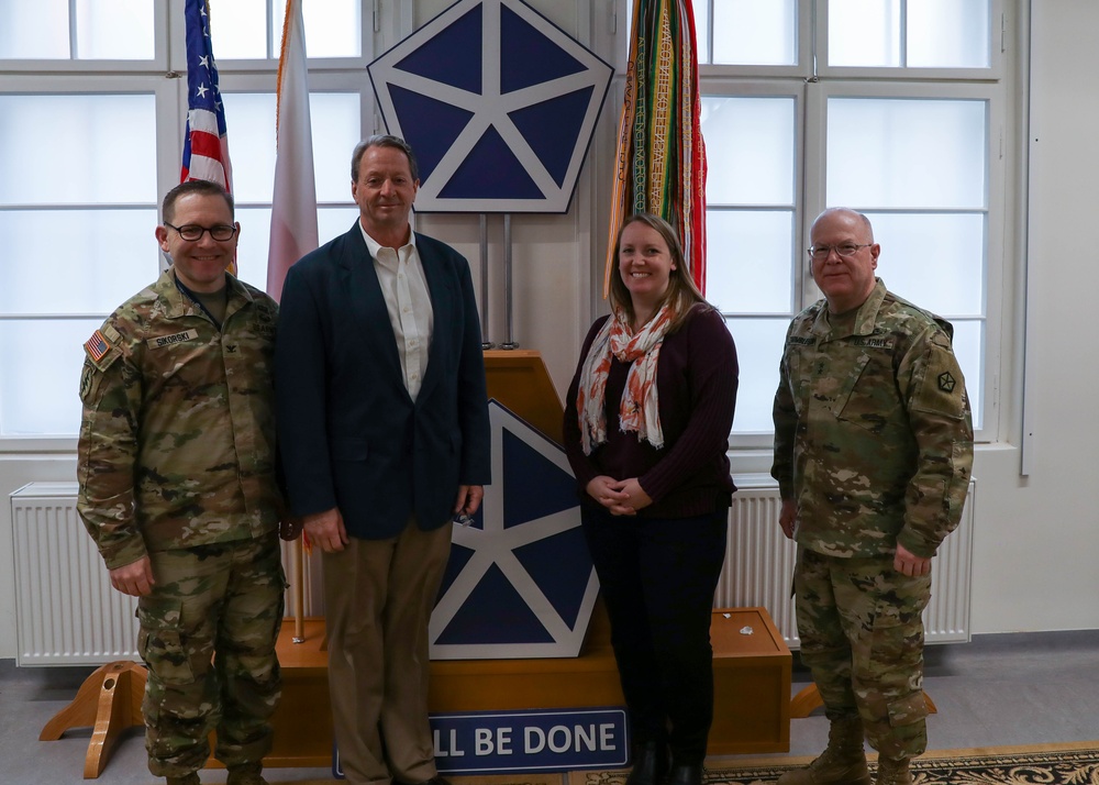 Staff Delegation Visits Camp Kosciuszko