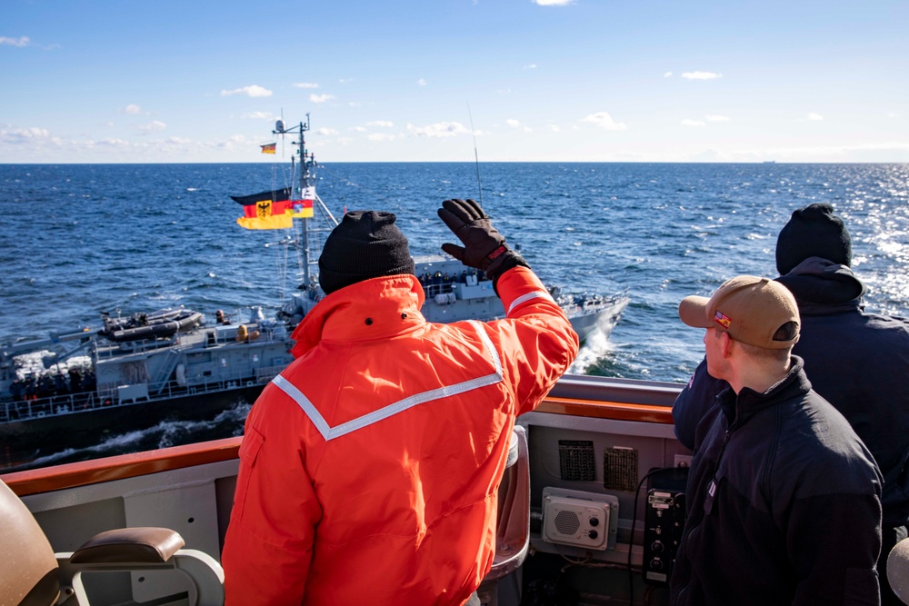 USS Porter Operates in Baltic Sea