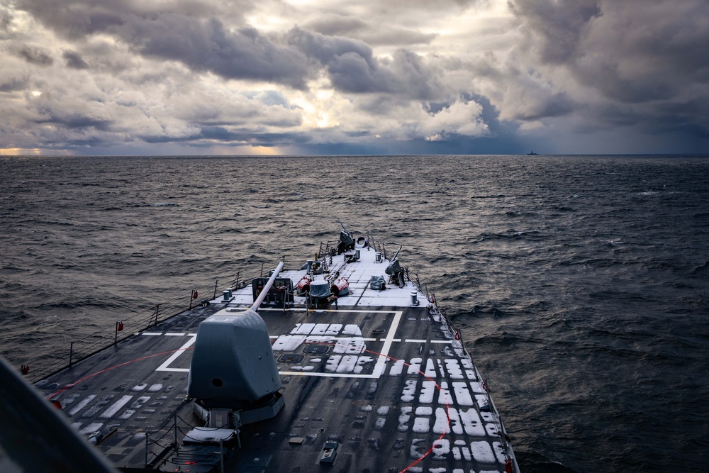 USS Porter Operates in Baltic Sea