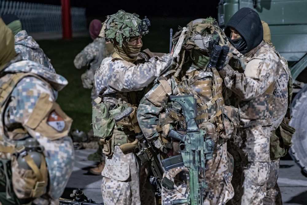 Task Force Desert Knights Provide a Lift for Latvia National Guard During Crystal Arrow 2023