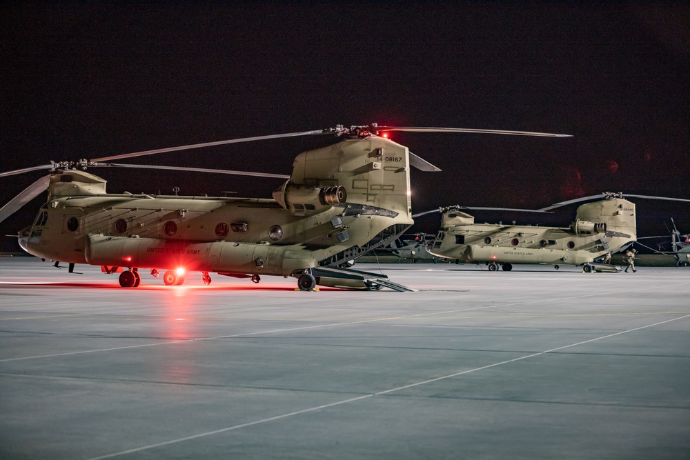 Task Force Desert Knights Provide a Lift for Latvia National Guard During Crystal Arrow 2023