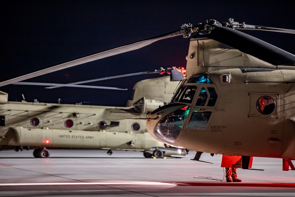 Task Force Desert Knights Provide a Lift for Latvia National Guard During Crystal Arrow 2023