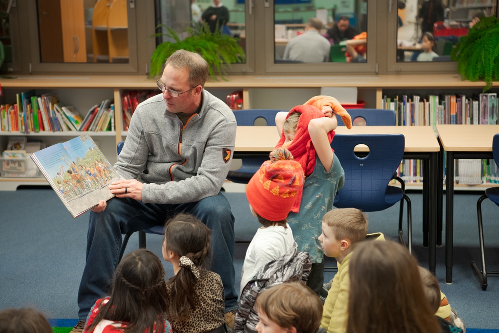 OCONUS elementary school reads across America