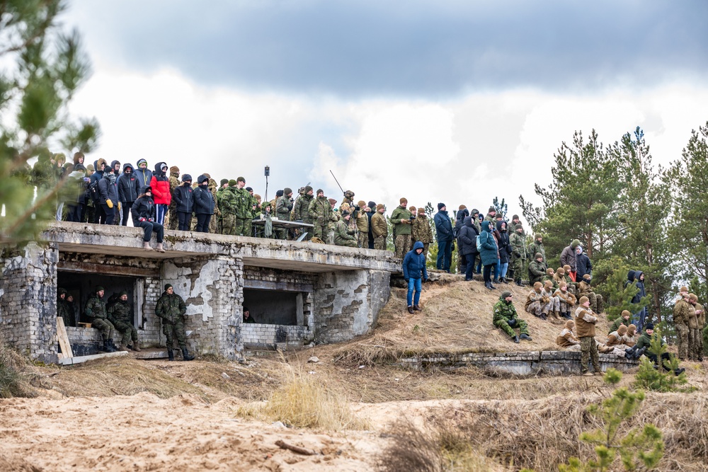 Crystal Arrow 2023 Distinguished Visitors Display Demonstration to Commemorate Nations Joining NATO