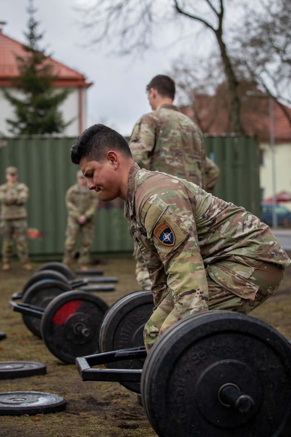 eFP Battle Group Poland Joins Forces in Multinational Fitness Competition