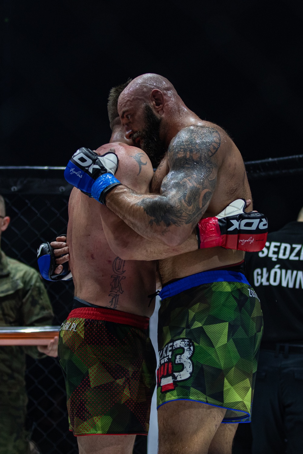 Polish Military hosts American Soldier as First Foreign Fighter in MMA Event