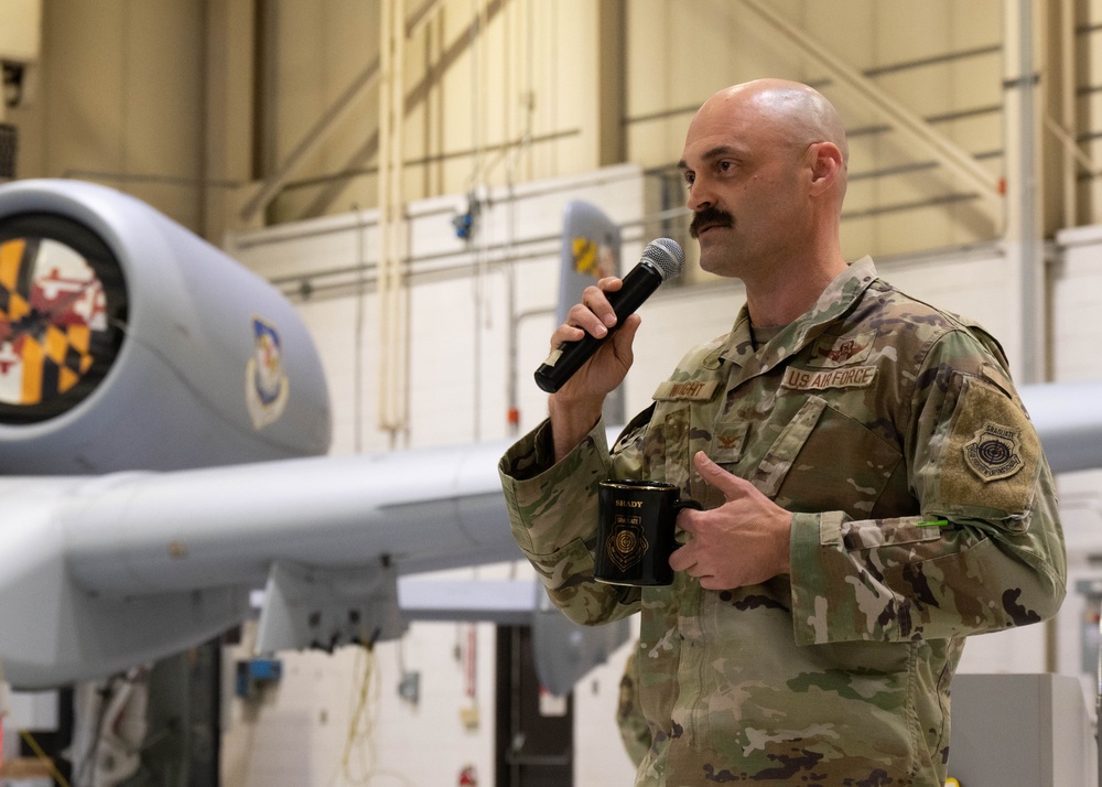 175th Aircraft Maintenance Squadron and 175th Maintenance Squadron change of command