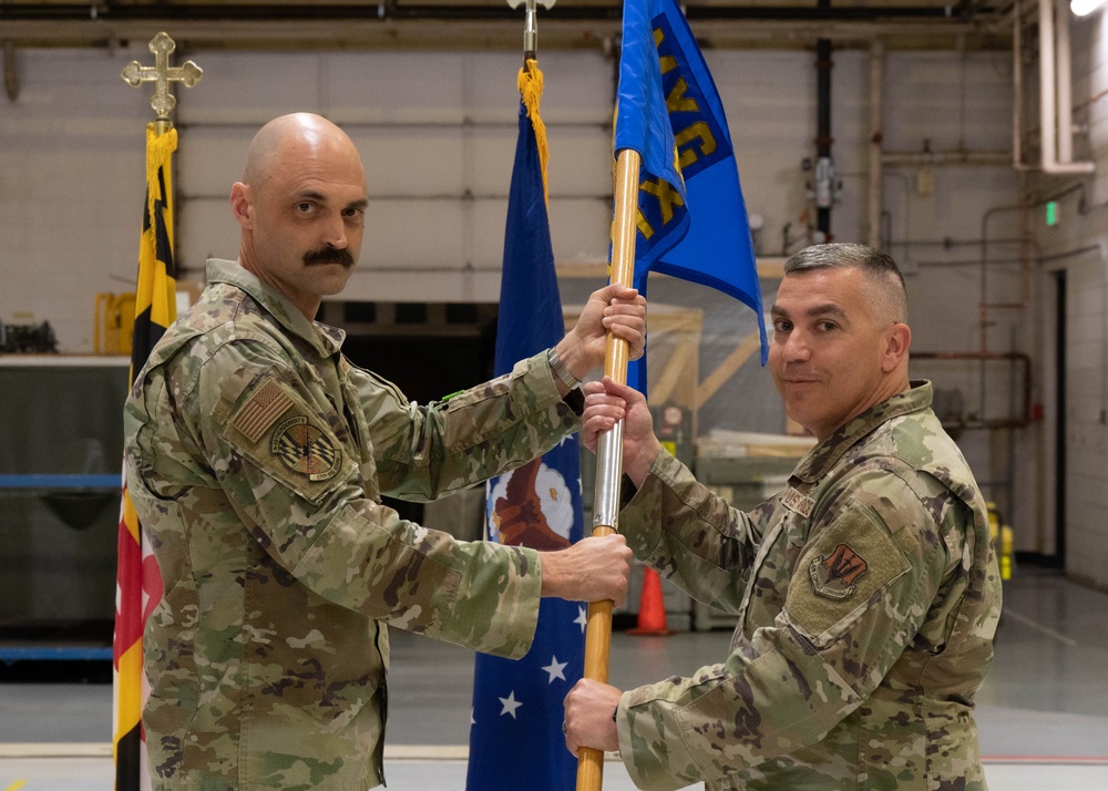 175th Aircraft Maintenance Squadron and 175th Maintenance Squadron change of command