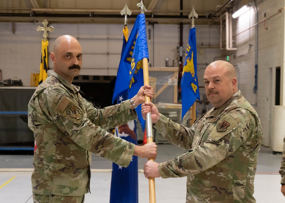 175th Aircraft Maintenance Squadron and 175th Maintenance Squadron change of command