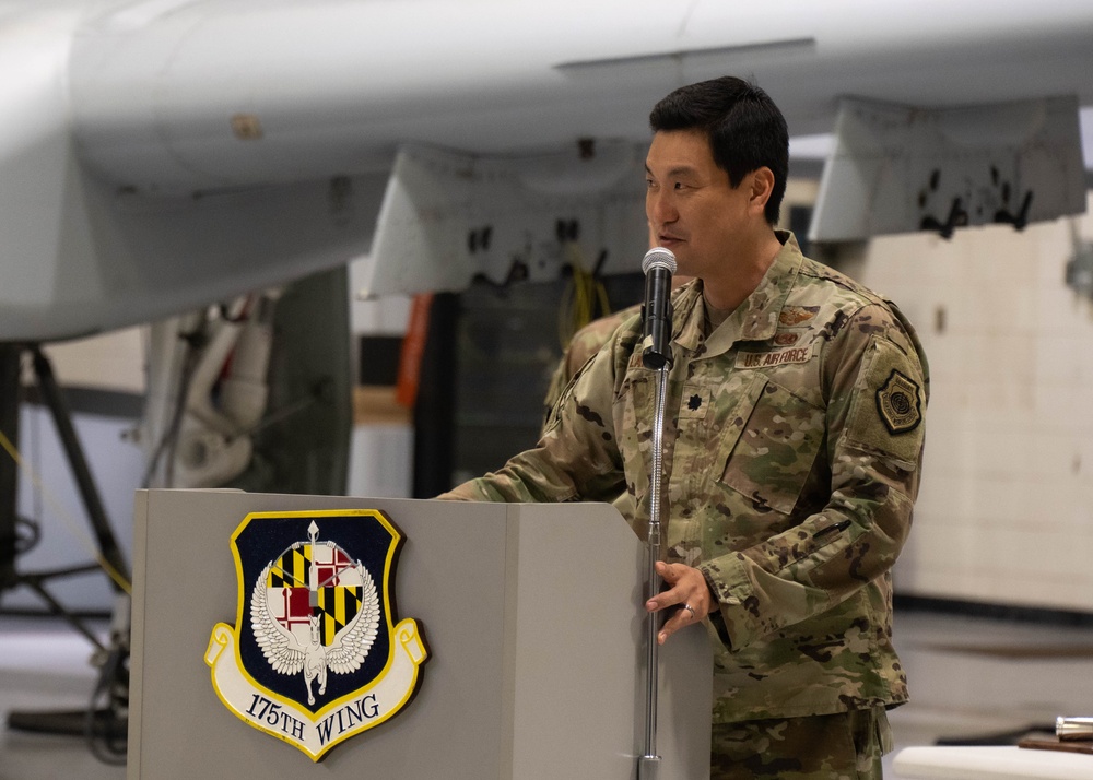 175th Aircraft Maintenance Squadron and 175th Maintenance Squadron change of command