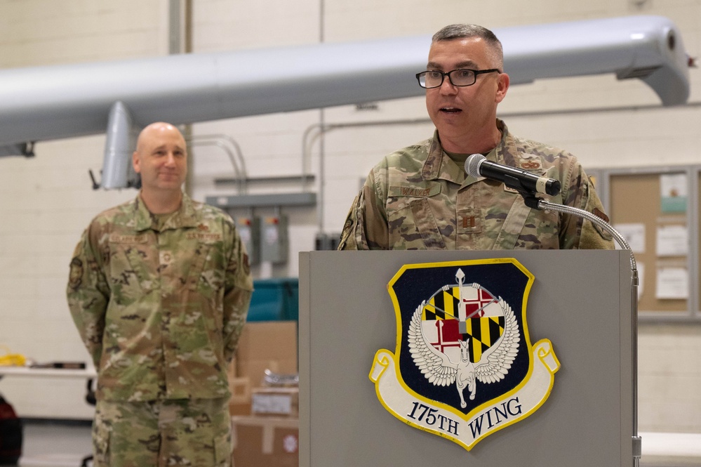 175th Aircraft Maintenance Squadron and 175th Maintenance Squadron change of command