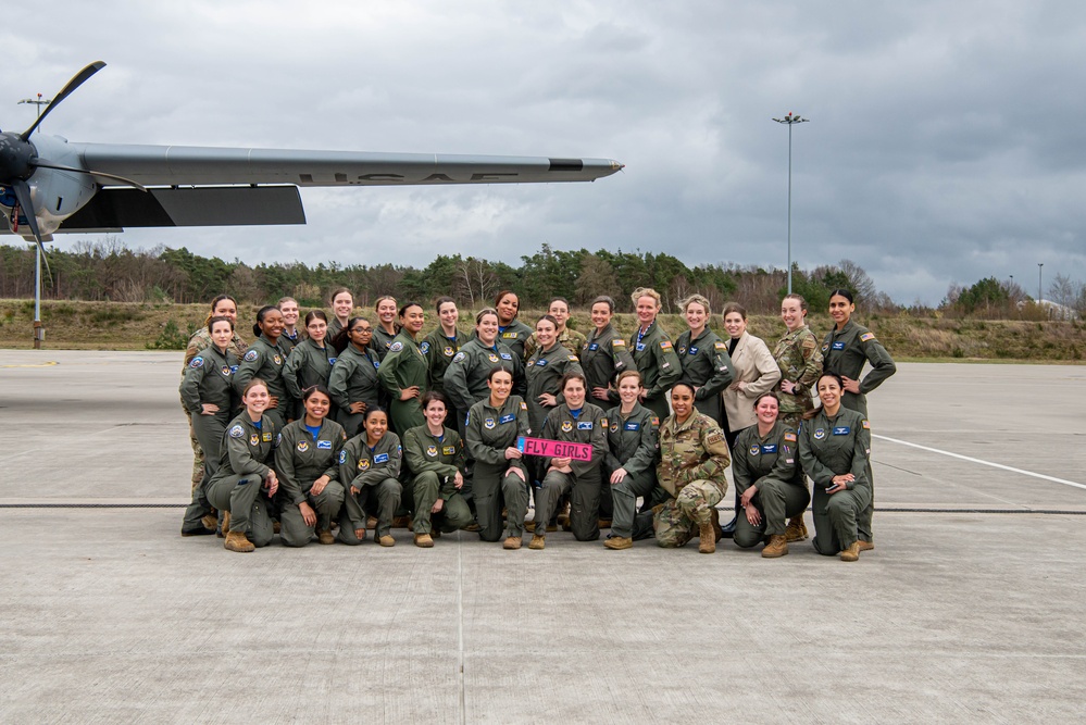 Ramstein AB celebrates Women's History Month by ‘Flying like a Girl’