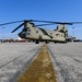 U.S. Army Chinook lands at Springfield Air National Guard Base