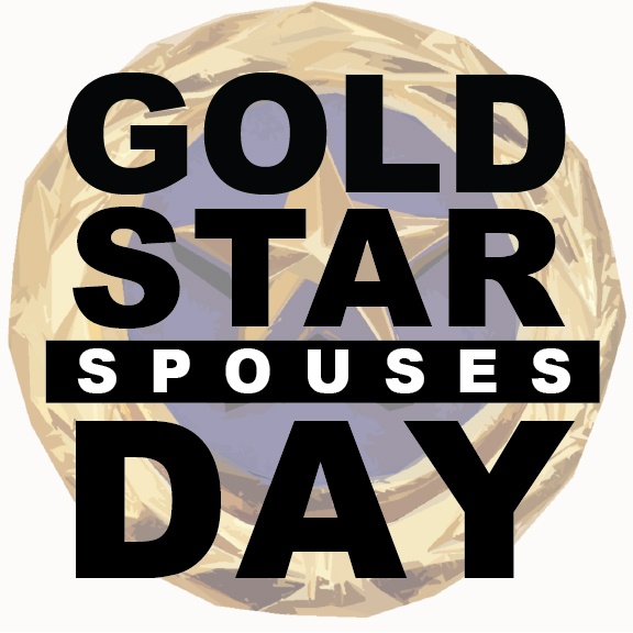 Gold Star Spouses Day Graphic