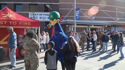 Fort Sill Soldiers and Army Recruiting Battalion partner with NBA Thunder for Military Appreciation Game